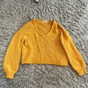 Yellow Madewell Sweater